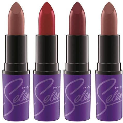 selena endorsed mac lipstick.